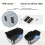 Protective Motorcycle Trunk Liner High Density Foam-1 Set 2