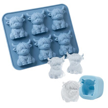 Quick Freeze Cattle Silikon-Eiswürfelbereiter für Getränke-C