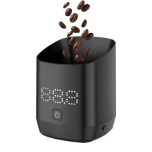 Plastic Coffee Weighing Tool With affixed Cup For simple Brewing