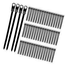 Automatic Locking Polyamide Bands For Grouping Cables-Black 1