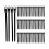 100X Reusable Binding Straps produced To Secure Lines-White 2 2