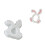 Easters Bunnies Resin Mold Easters Silicone Mould Rabbit-57 1
