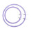 2Pcs Acrylic Spring Embroidery Hoops Set Sturdy And-Purple 1