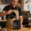 Plastic Coffee Weighing Tool With affixed Cup For simple Brewing 3