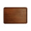 Robuster Sofa-Beistelltisch aus Holz mit stabiler Basis-braun 1
