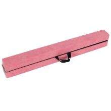 Barra de equilibrio de gimnasia plegable rosa de 270 cm para niños