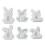Easters Bunnies Resin Mold Easters Silicone Mould Rabbit-57 2