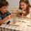 Wooden Remote Control Tower Type Lift Model Set Educational 7
