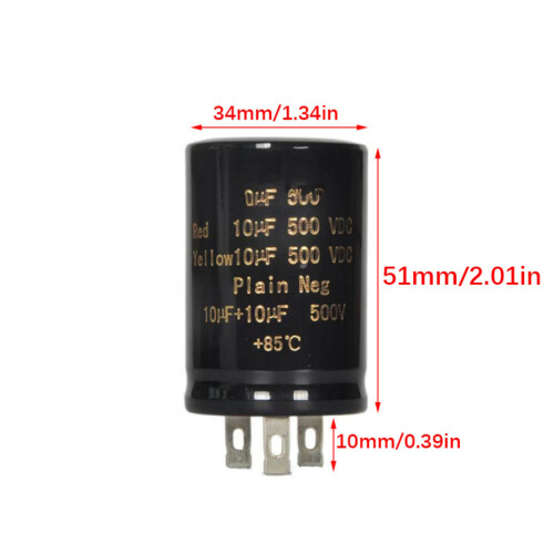500V Electrolytic Capacitor For Industrial Power-20UF 2