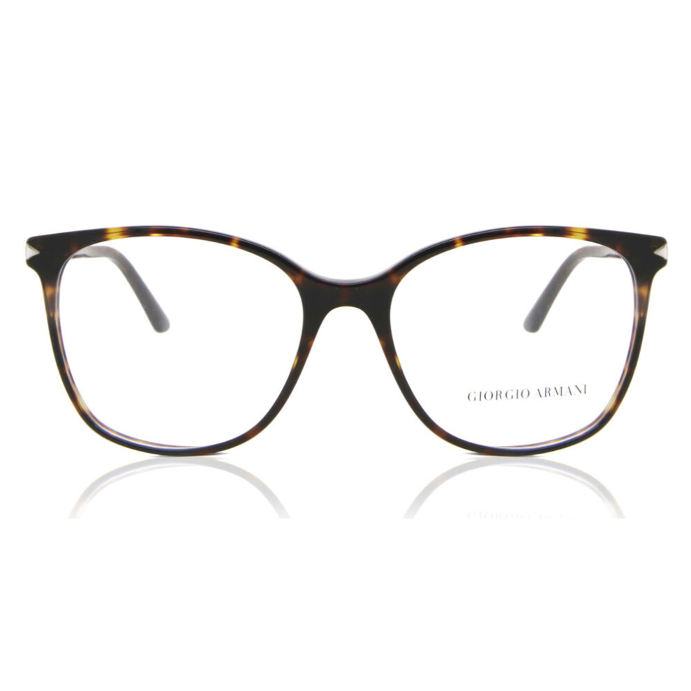 Giorgio Armani Ar7192 5026 Woman Optical Frames Acetate Turtle Squared Normal - Image 2