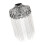 Shimmering Metallic Capes With Beading Great For-Silver 1