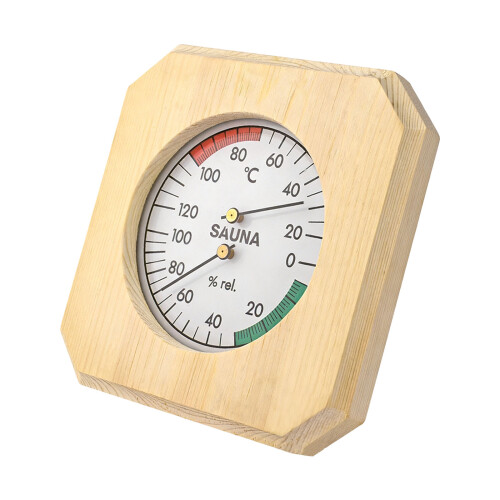 Moisture Resistant Sauna Thermometers 142mm Designs for Long