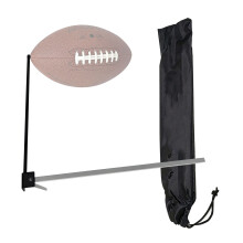 Dependable Metal Football Kicking Base Perfect For-White