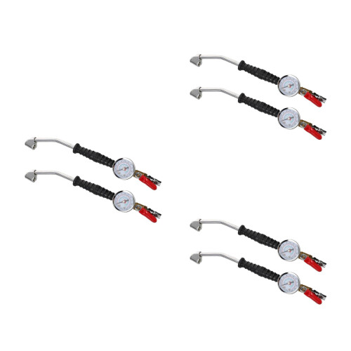 6Pièces Accessoire Gonfleur Multi Couleurs Avec Coude
