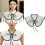 Delicate Floral Embroidery Detachable Neckpiece Adjustable Strap 2