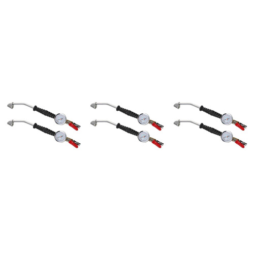 6Pièces Accessoire Gonfleur Multi Couleurs Avec Coude 2