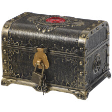 Boîte Marron Vintage Coffret Décoratif