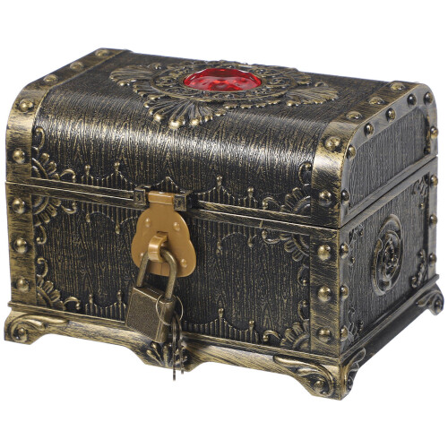 Boîte Marron Vintage Coffret Décoratif