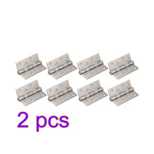 16Pcs Lightweight Stainless Steel Window and Door Hinges for Boxes