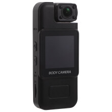 Black Compact Outdoor Video Camera Wearable Clip Mount Sports Cam