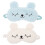 2Pièces Masques Peluche Doux Pour Yeux Enfants 7