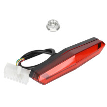 Electric Bike Rear Tail Light For Scooter Safety Warning Rear