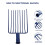 1Pc Charcoal Steel Fork Grass Rake Without Handle 4