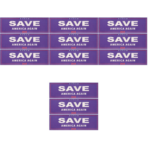 Rectangular Voting Stickers Paper Material Self-Stick Decor 1