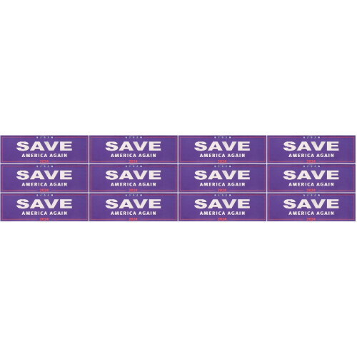 Rectangular Voting Stickers Paper Material Self-Stick Decor 2
