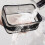Black Pvc Travel Makeup Organizer Bag Safe Durable 3pcs 3