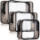 Black Pvc Travel Makeup Organizer Bag Safe Durable 3pcs 5