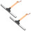 2Pcs Durable Wood Handle Glass Squeegee for Bathroom Shower & Window 1