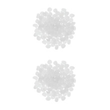 600Pcs Glow in Dark Aquarium Rocks White Resin Pebbles Fish Tank Decor