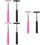 6Pcs Windshield Cleaner Tool Rubber Squeegee for Car Mirrors 6