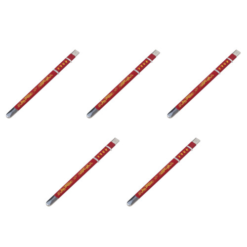 5Pcs Stylish Dark Red Plastic Sword Scabbard Lightweight Storage Guard 1