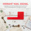 Rouge Mailbox Accessoire Fixation Murale 5
