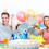 Accessoire Gâteau Bleu Insert Bébé Décoration 5