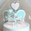 Accessoire Gâteau Bleu Insert Bébé Décoration 6