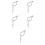 5Pcs Multi-Function Silver Knitting Needles for & Rope Work 4