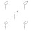 5Pcs Multi-Function Silver Knitting Needles for & Rope Work 6