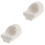 2Pcs Professional White Casting Crucible Cups for Dental and Lab Use 2