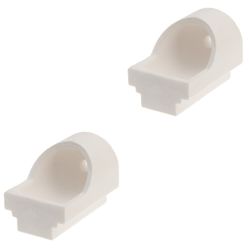 2Pcs Professional White Casting Crucible Cups for Dental and Lab Use 1