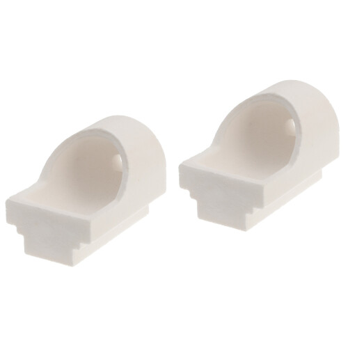 2Pcs Professional White Casting Crucible Cups for Dental and Lab Use 2
