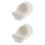 2Pcs Professional White Casting Crucible Cups for Dental and Lab Use 4