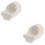 2Pcs Professional White Casting Crucible Cups for Dental and Lab Use 5