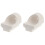 2Pcs Professional White Casting Crucible Cups for Dental and Lab Use 1