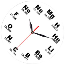 1Pc Artistic Black Acrylic Wall Clock Mute Modern Home Decor