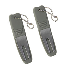 Outil Divot de Golf vert, fourche de terrain de Golf en-gris