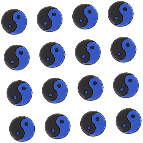 Amortisseur de vibrations de raquette de tennis,-Bleu