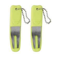 Golf Pitchgabel Metall Golf Pitchgabel Grün-Gelb